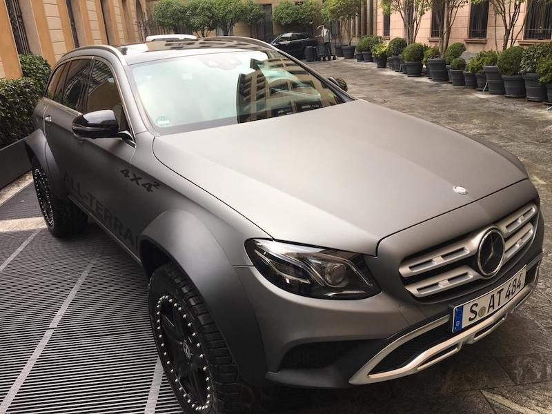 Mercedes Classe E  All-Terrain 4×4 al quadrato un esemplare unico