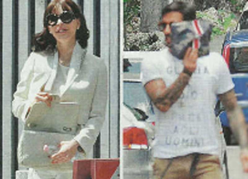Corona: accordo con Nina Moric per affidamento congiunto figlio Corona: accordo con Nina Moric per affidamento congiunto figlio