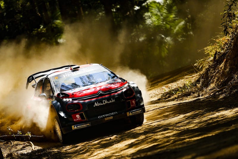 Rally Australia, le Citroen C3 WRC sono al comando della prima tappa Rally Australia, le Citroen C3 WRC sono al comando della prima tappa