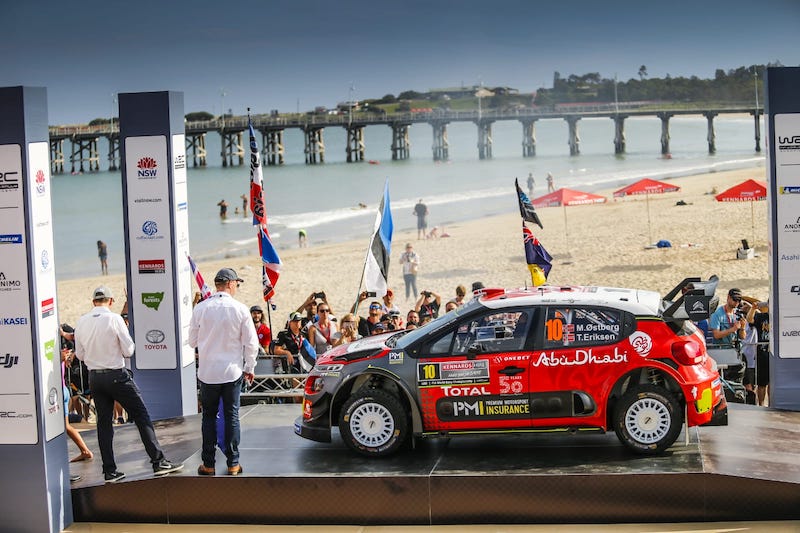 Rally d’Australia, Il duo Citroen perde la leadership Rally d’Australia, Il duo Citroen perde la leadership