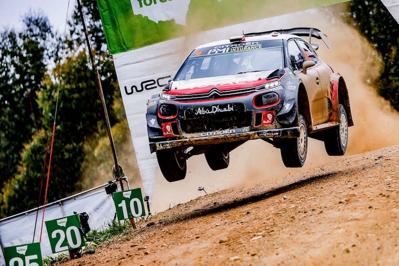 Rally d’ Australia, Citroen sul podio con Ostberg Rally d’ Australia, Citroen sul podio con Ostberg