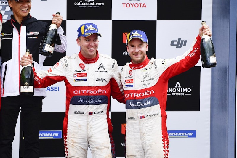 Pierre Budar Citroen Racing “Felici del podio conquistato in Australia” Pierre Budar Citroen Racing “Felici del podio conquistato in Australia”