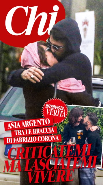 Asia Argento incontra Carlos Maria, il figlio di Fabrizio Corona. FOTO Asia Argento incontra Carlos Maria, il figlio di Fabrizio Corona. FOTO