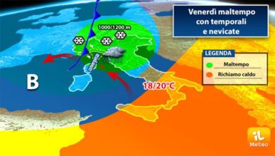 Previsioni meteo freddo, da venerdì neve sulle Alpi: è inverno. METEO NEWS
