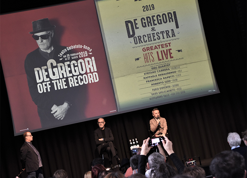 Francesco De Gregori presenta il documentario “Vero dal Vivo” ed il tour 2019