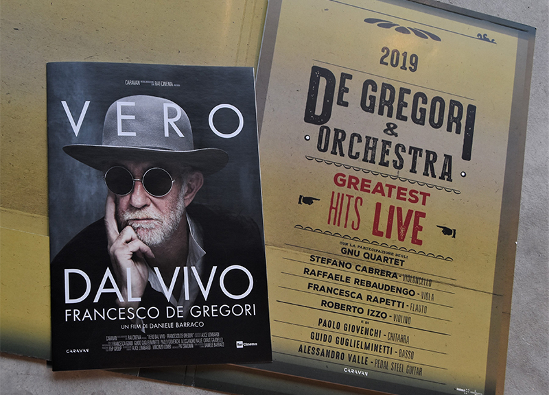 Francesco De Gregori presenta il documentario “Vero dal Vivo” ed il tour 2019