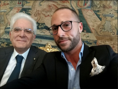 Ivan Cottini, modello con la SLA benedetto dal Papa e Cavaliere per Mattarella