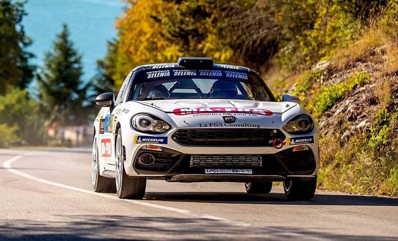 Ultimo weekend della stagione 2018  per le Abarth 124 rally,