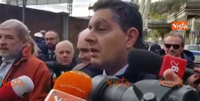 Ponte Morandi, Toti: “Tempi rispettati, un record per il Paese”