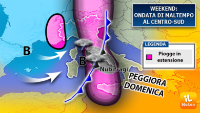 Previsioni meteo weekend freddo:ondata maltempo. Inverno in Italia. Meteo news