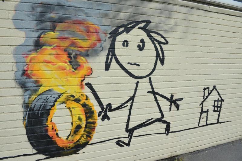 L’affascinante protesta di Bansky in mostra al Mudec di Milano L’affascinante protesta di Bansky in mostra al Mudec di Milano