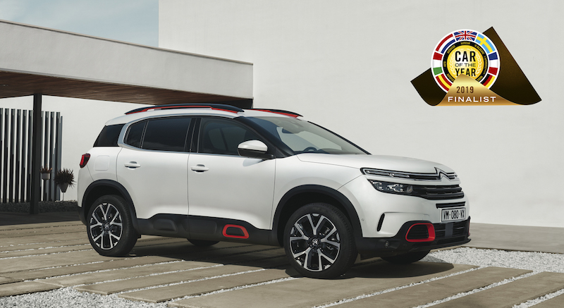 La nuova Citroën C5 Aircross è tra le finaliste di “Car of the Year” 2019 La nuova Citroën C5 Aircross è tra le finaliste di “Car of the Year” 2019