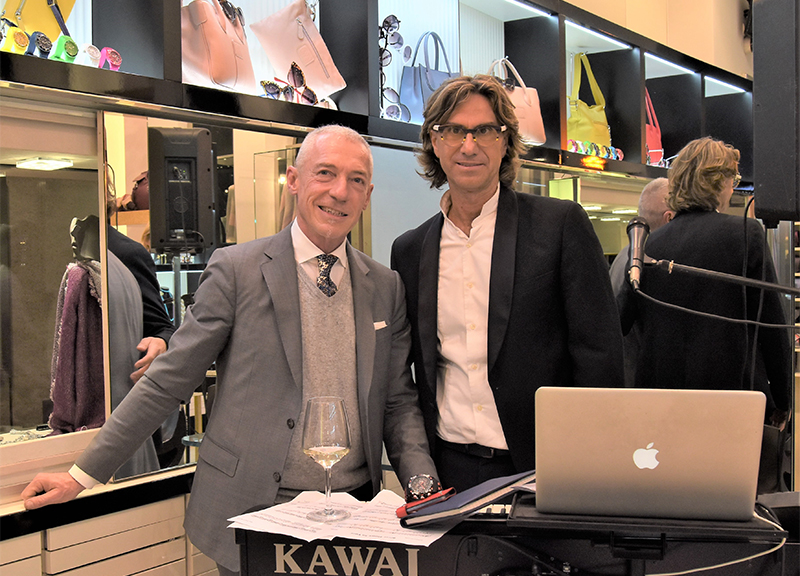 Luigi Petruzzi, showcase da De Wan con atmosfere da pianobar