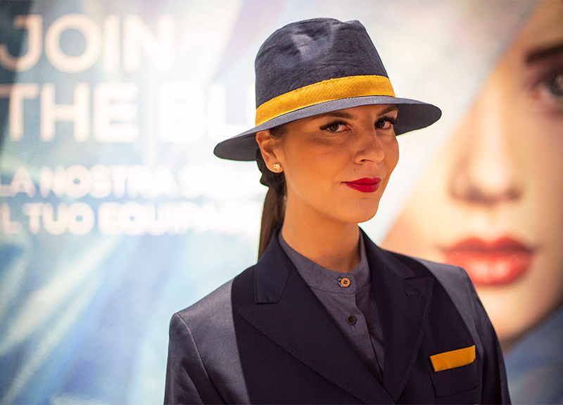 Blue Panorama Airlines cambia stile: ecco le nuove divise made in Italy