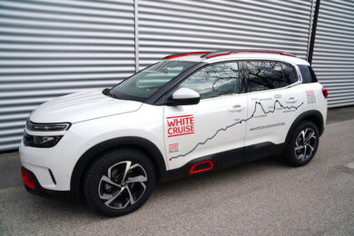 La Citroen C5 Aircross 71° N LIMITED EDITION protagonista della White Cruise