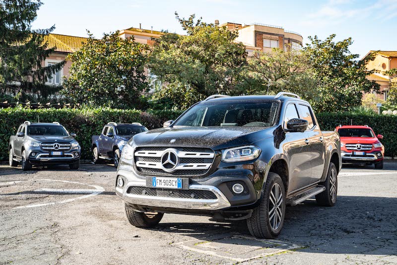 Mercedes ClasseX il pick-up nato per sorprendere Mercedes ClasseX il pick-up nato per sorprendere