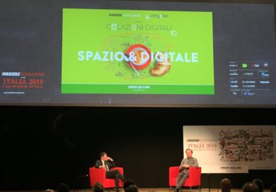 Un astronauta alle Colazioni Digitali di Sorgenia e Corriere Innovazione