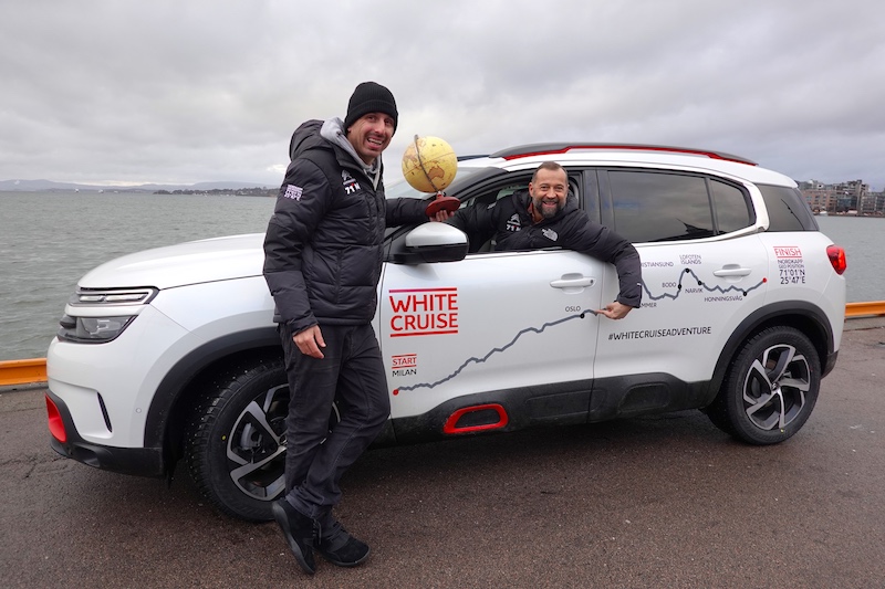 Fabio Volo alla guida della Citroën C5 Aircross, alla scoperta di Oslo Fabio Volo alla guida della Citroën C5 Aircross, alla scoperta di Oslo
