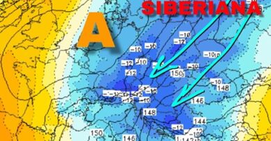 Meteo gelo dalla Russia, neve sul mare e crollo delle temperature. Ecco quando