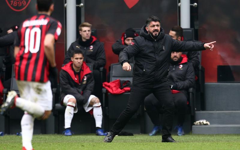 Milan, Gattuso: “Tridente Ibrahimovic-Higuain-Cutrone? C’è pure Paquetà”