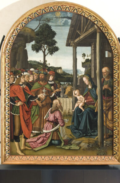 Milano, L’Adorazione dei Magi di Perugino: mostra di Natale a ingresso libero