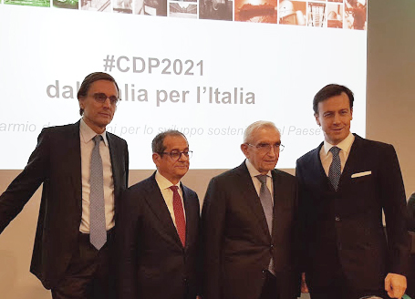 Sviluppo sostenibile e sostegno a imprese nel Piano industriale di CDP al 2021 Sviluppo sostenibile e sostegno a imprese nel Piano industriale di CDP al 2021