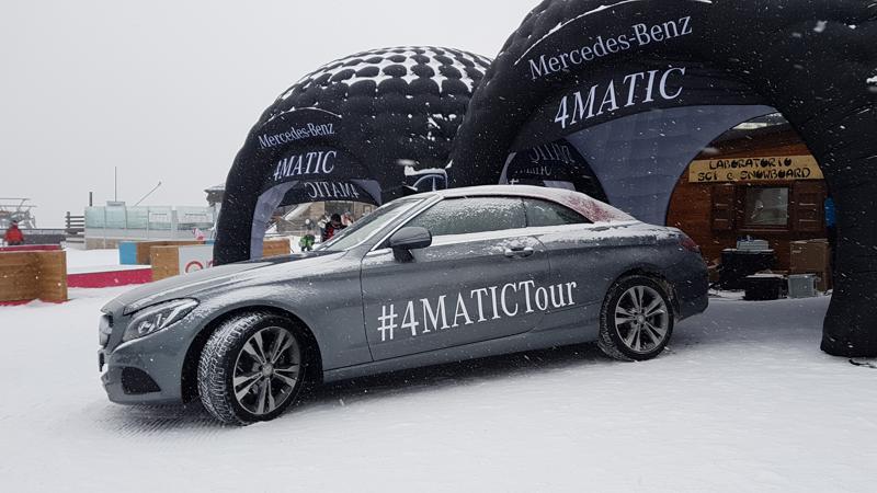 Si alza il sipario sul Mercedes 4MATIC Tour 2019