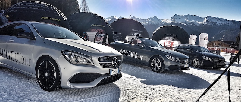 Si alza il sipario sul Mercedes 4MATIC Tour 2019