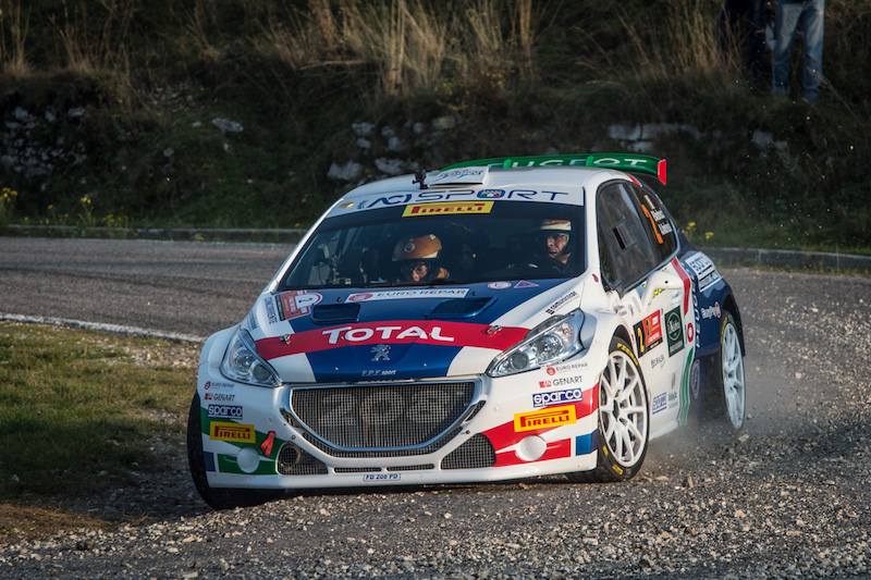 Andreucci con la Peugeot 208 T16 protagonisti al Monza Rally Show Andreucci con la Peugeot 208 T16 protagonisti al Monza Rally Show