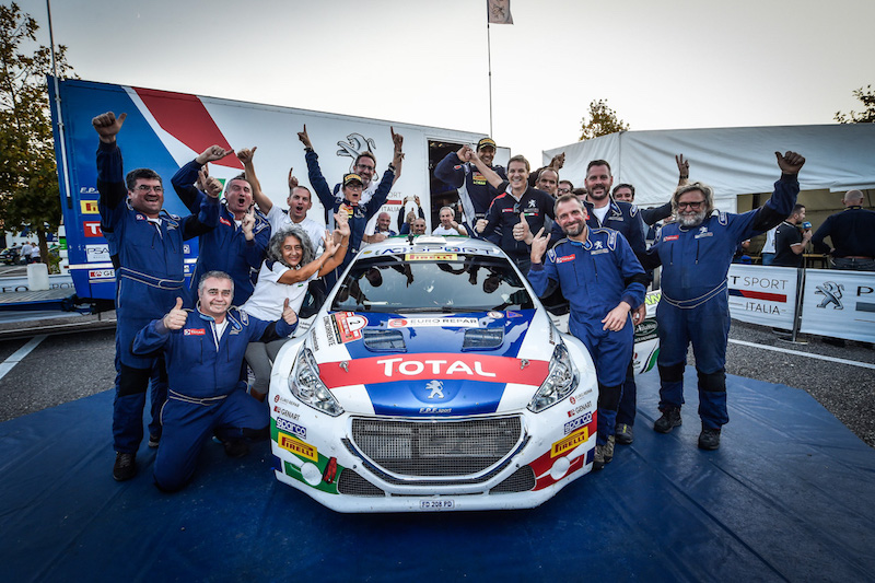 Andreucci con la Peugeot 208 T16 protagonisti al Monza Rally Show Andreucci con la Peugeot 208 T16 protagonisti al Monza Rally Show