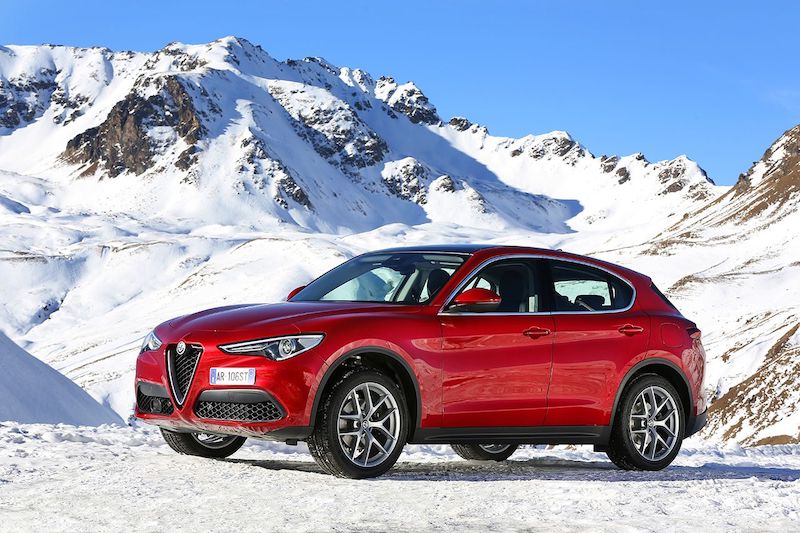 Giulia e Stelvio protagoniste del Winter Tour 2019