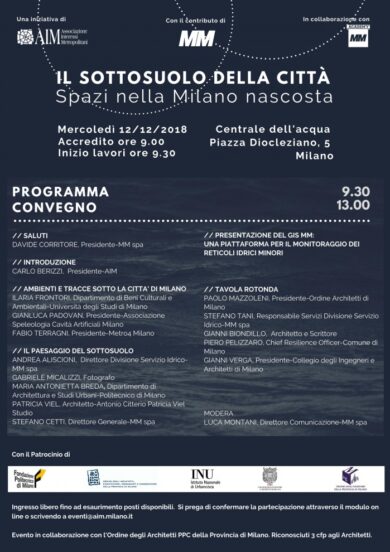 “Il sottosuolo della città – Spazi nella Milano nascosta”
