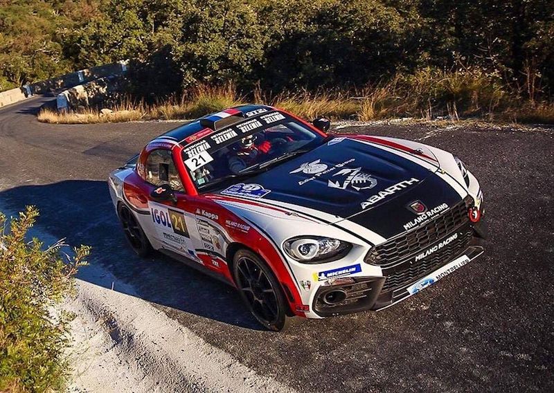 European Rally Championship ERC 2019, l’Abarth 124 c’e’ European Rally Championship ERC 2019, l’Abarth 124 c’e’