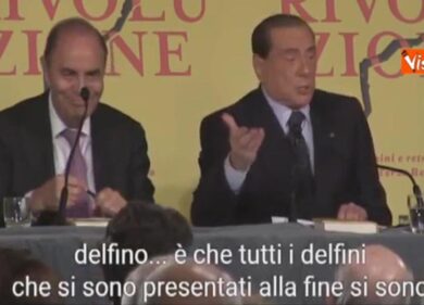 Berlusconi: “I delfini che si erano presentati si sono rivelati sardine”