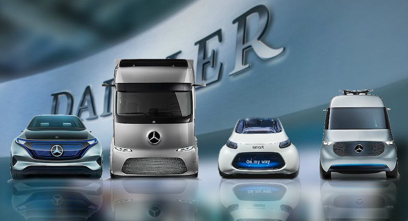 Mercdes lancia le 5 C destinate a rivoluzionare il concetto di mobilità