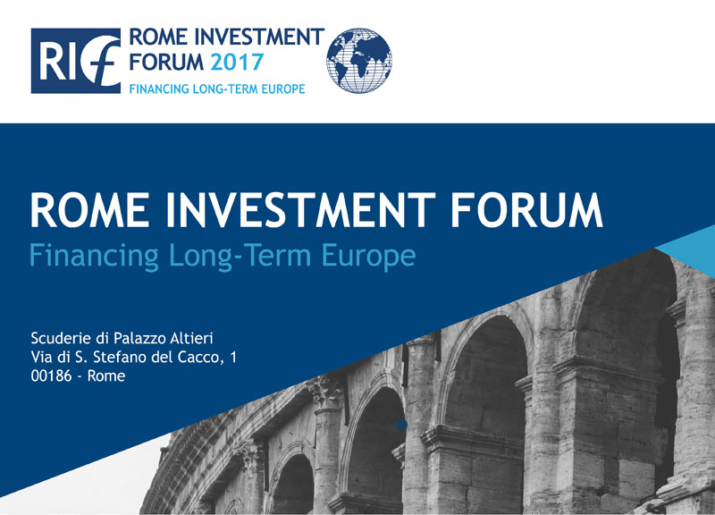 Rome Investment Forum 2018: a lezione di europeismo Rome Investment Forum 2018: a lezione di europeismo