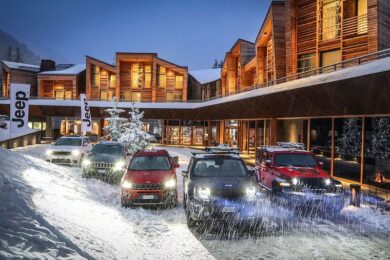 Jeep ha scelto CampZero, quale sede esclusiva del “Jeep Winter Experience”.