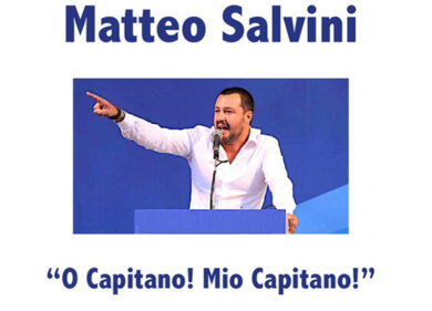 Matteo Salvini, è uscito il libro “O Capitano! Mio Capitano”
