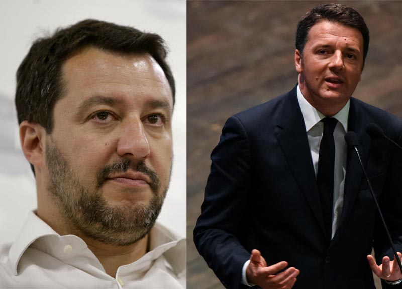 Salvini deride Renzi: “Lo straccia anche la replica della Signora in Giallo” Salvini deride Renzi: “Lo straccia anche la replica della Signora in Giallo”