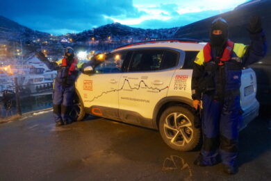 Missione compiuta la Citroen C5 Aircross arriva a Capo Nord