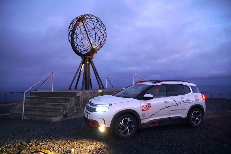 Missione compiuta la Citroen C5 Aircross arriva a Capo Nord