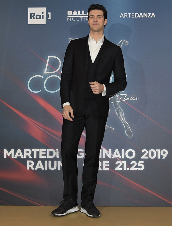 Roberto Bolle ritorna l’1 gennaio con “Danza con me” show RAI1