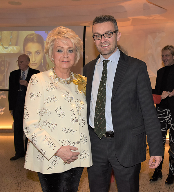 Daniela Javarone Presidente Amici della Lirica festa di Natale