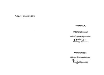 Relazione illustrativa (ITA) Vivendi vs Elliott 16 firma Relazione illustrativa (ITA) Vivendi vs Elliott 16 firma