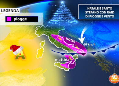 Meteo previsioni: Natale e Santo Stefano: nebbia e… PREVISIONI METEO NEWS