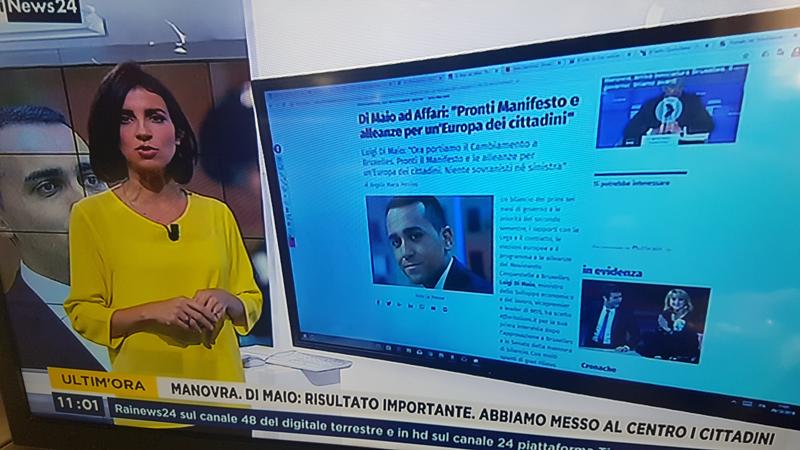 Di Maio,l’intervista di Affari fa notizia:ripresa anche da Corriere, Sole e…