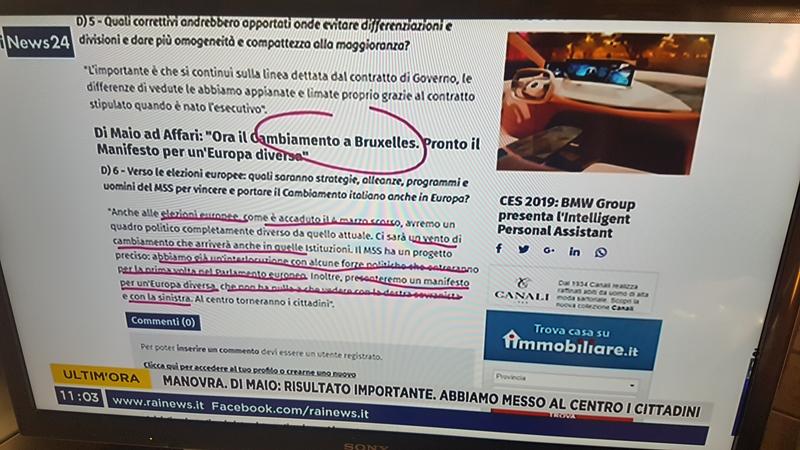 Di Maio,l’intervista di Affari fa notizia:ripresa anche da Corriere, Sole e…