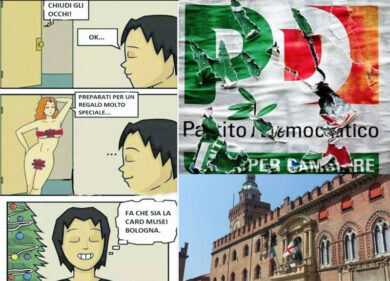 All’ombra del fumetto sessista sui musei. La sinistra in crisi anche a Bologna