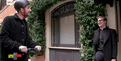 Apri e Vinci, il backstage del quiz di Costantino della Gherardesca