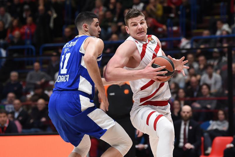 Olimpia Milano da record: 111-94, travolto il Buducnost Podgorica